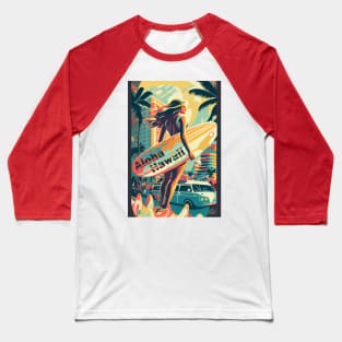 Visit Hawaii Baseball T-Shirt